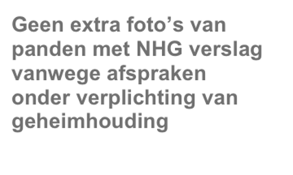 NHG afspraken